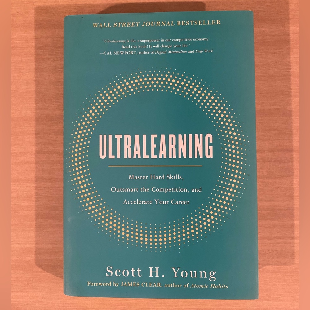 Ultralearning by Scott H Young Hardcover Book